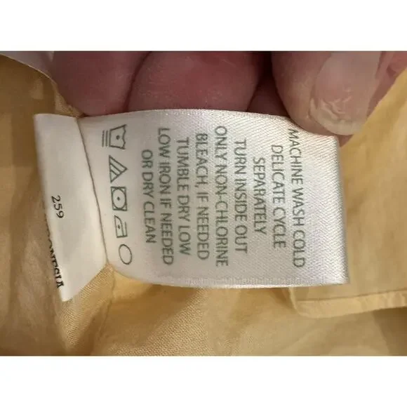 Lilly Pulitzer Dress 8 Multicolor Linen Striped Maxi Sundress Resort Vacation - Picture 6 of 11